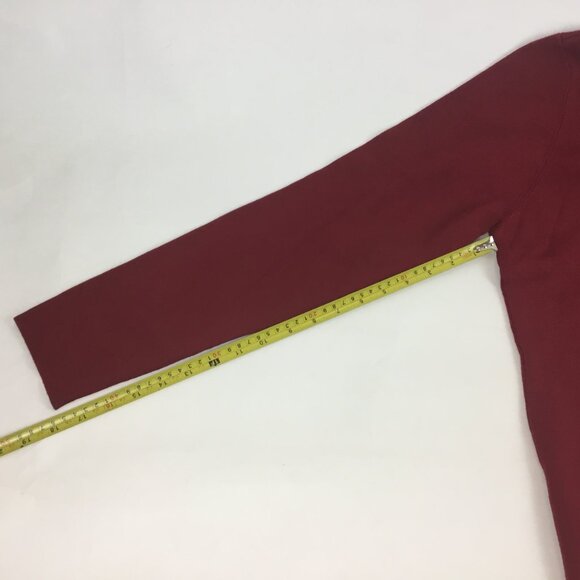 (NWT) Merona Burgundy Turtle-neck Sweater - Picture 10 of 11